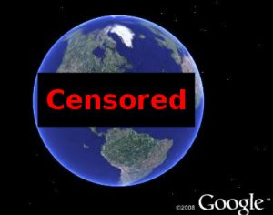 Google Censors Earth